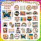 30PCS Pride Month Iron-On Transfers – Rainbow Gay Pride Heat Transfer Decals Ready to Press for T-Shirts, Clothing, Jeans, Hats, and LGBT Equality Parade